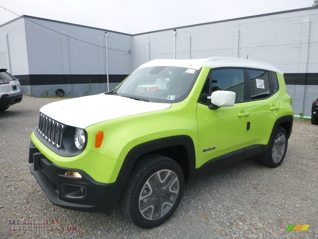 2018 Jeep Renegade Latitude 4x4 in Hypergreen photo 7 H99972 All