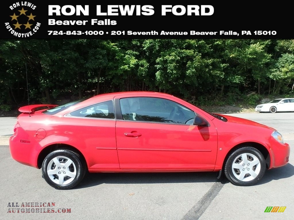 Victory Red / Gray Chevrolet Cobalt LS Coupe