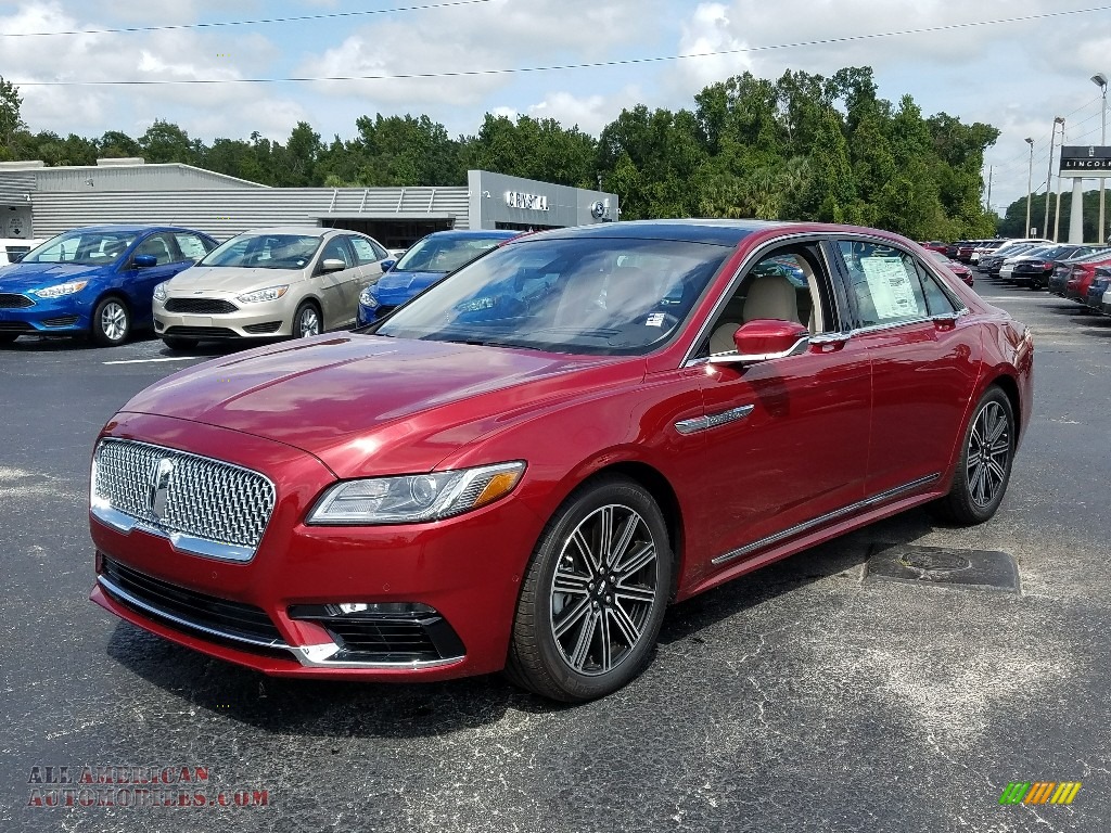 Ruby Red / Cappuccino Lincoln Continental Reserve