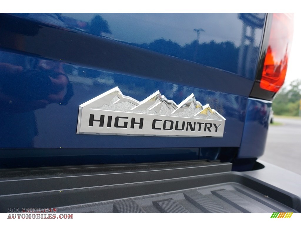2019 Silverado 2500HD High Country Crew Cab 4WD - Deep Ocean Blue Metallic / High Country Saddle photo #15