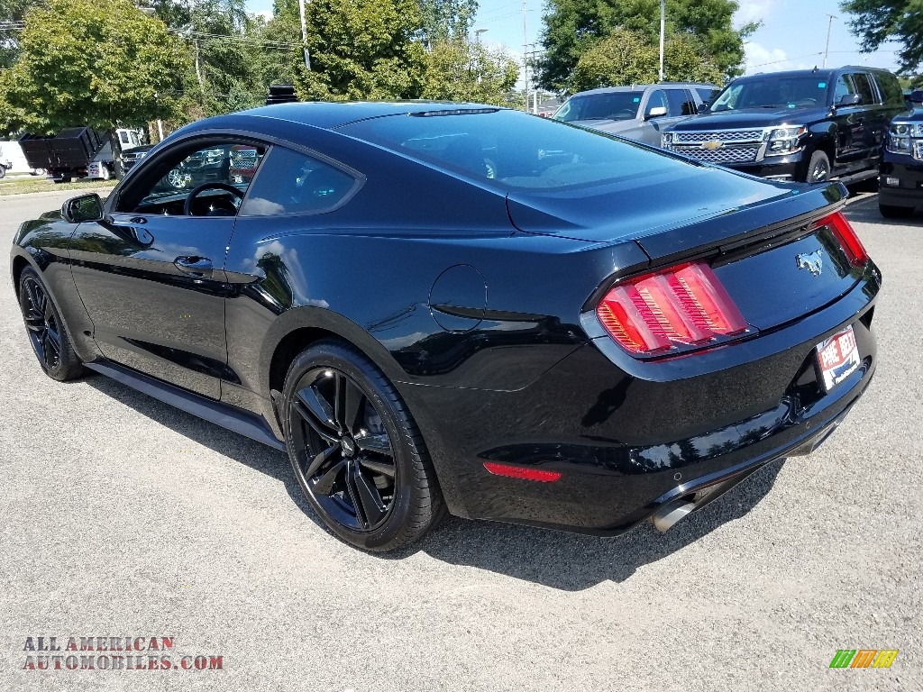 2017 Mustang Ecoboost Coupe - Shadow Black / Ebony photo #5