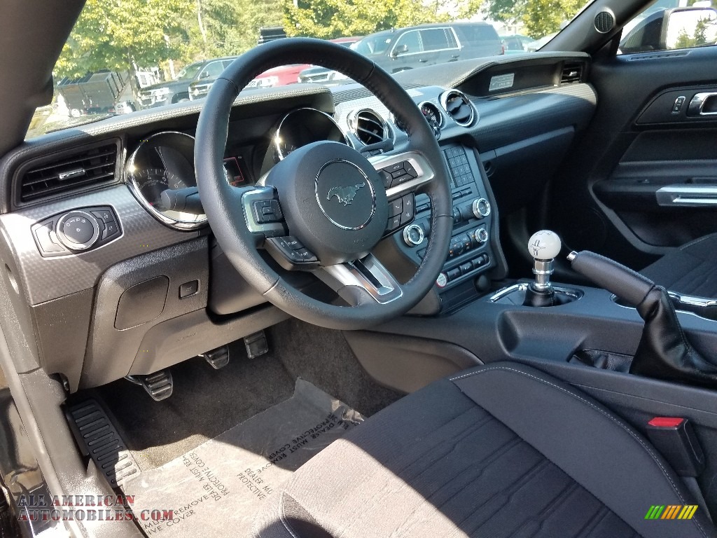 2017 Mustang Ecoboost Coupe - Shadow Black / Ebony photo #17