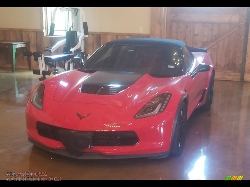 2016 Corvette Z06 Convertible - Torch Red / Gray photo #10