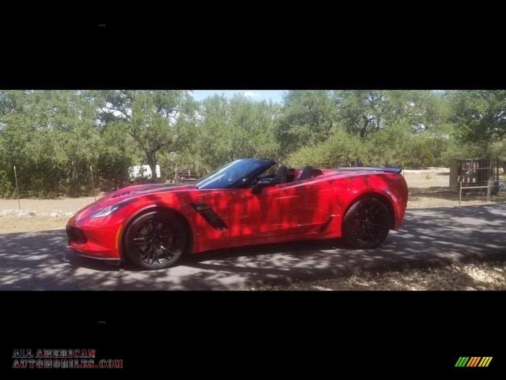 2016 Corvette Z06 Convertible - Torch Red / Gray photo #11