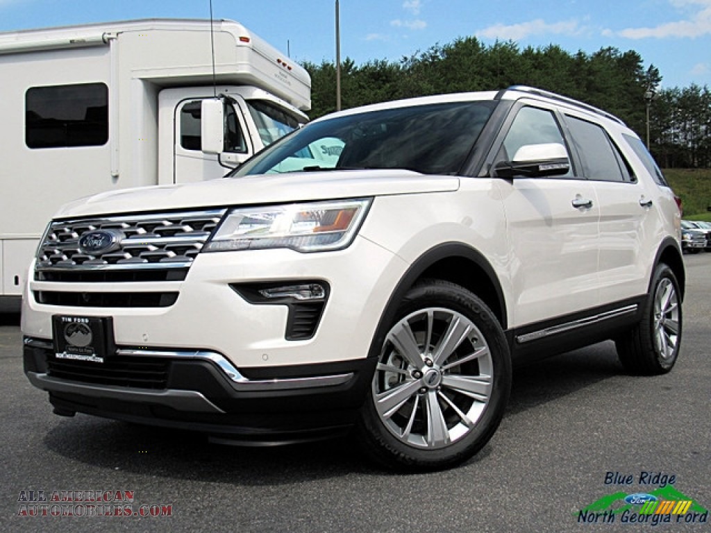 2018 Ford Explorer Limited 4WD in White Platinum photo 33 C62484