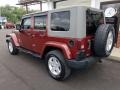 Jeep Wrangler Unlimited Sahara 4x4 Red Rock Crystal Pearl photo #24