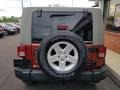 Jeep Wrangler Unlimited Sahara 4x4 Red Rock Crystal Pearl photo #25