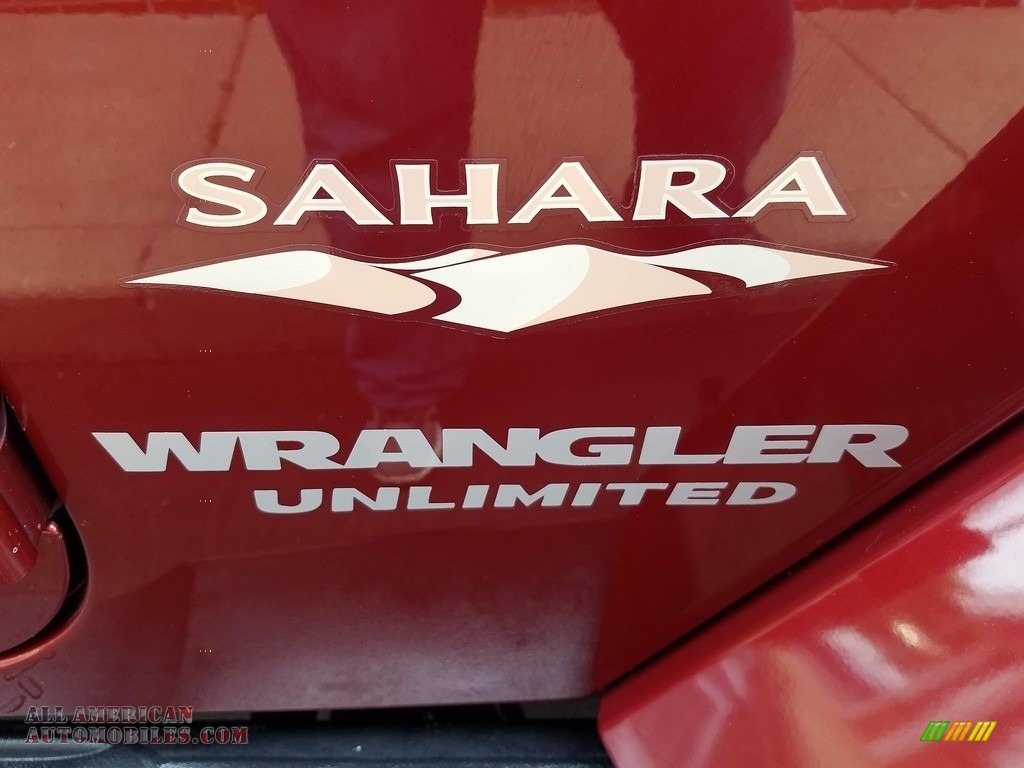 2007 Wrangler Unlimited Sahara 4x4 - Red Rock Crystal Pearl / Dark Khaki/Medium Khaki photo #31