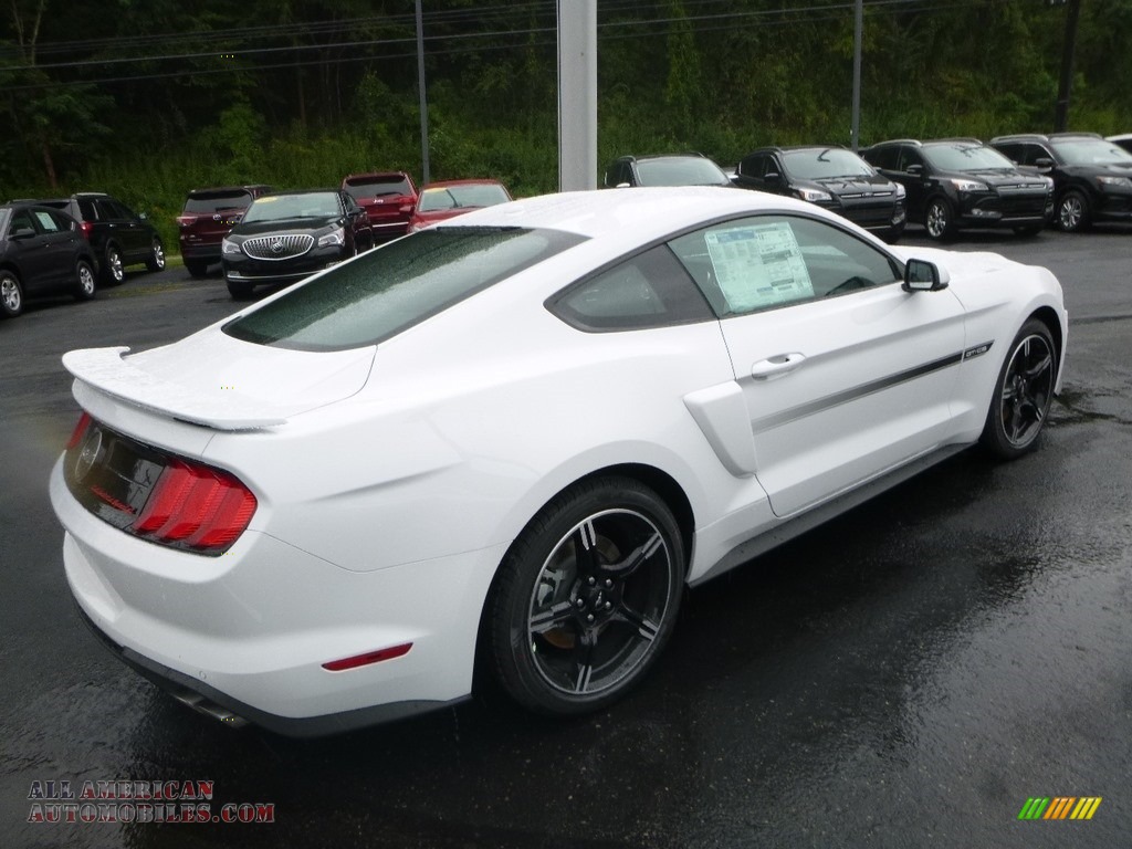 2019 Mustang California Special Fastback - Oxford White / Ebony w/Miko Suede and Red Accent Stitching photo #2