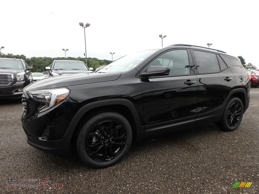 Ebony Twilight Metallic / Jet Black GMC Terrain SLE AWD