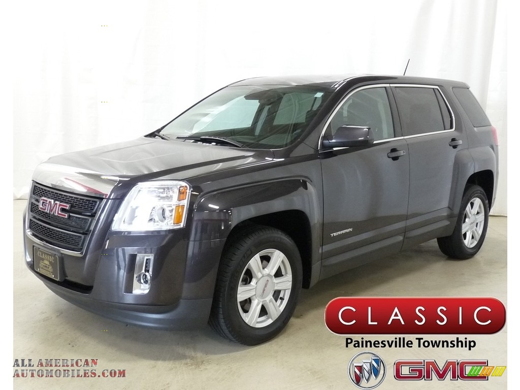 Iridium Metallic / Jet Black GMC Terrain SLE