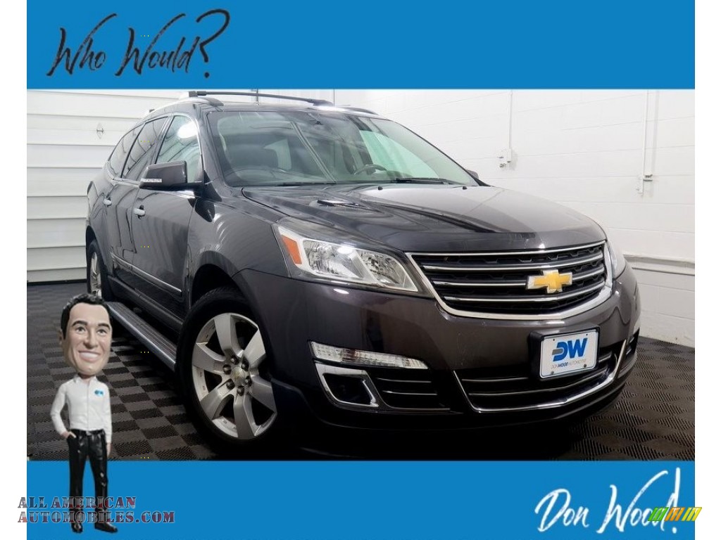 2014 Traverse LTZ AWD - Cyber Grey Metallic / Dark Titanium/Light Titanium photo #1