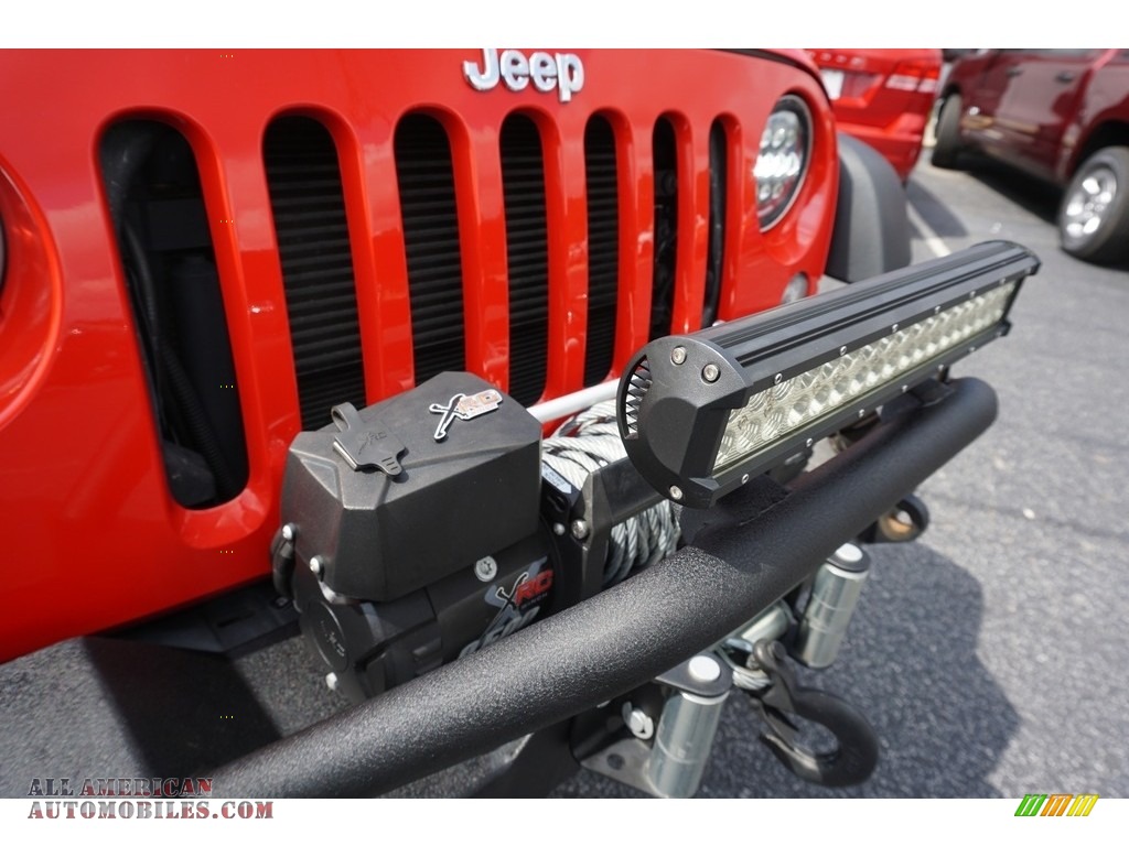 2015 Wrangler Unlimited Sport 4x4 - Firecracker Red / Black photo #18