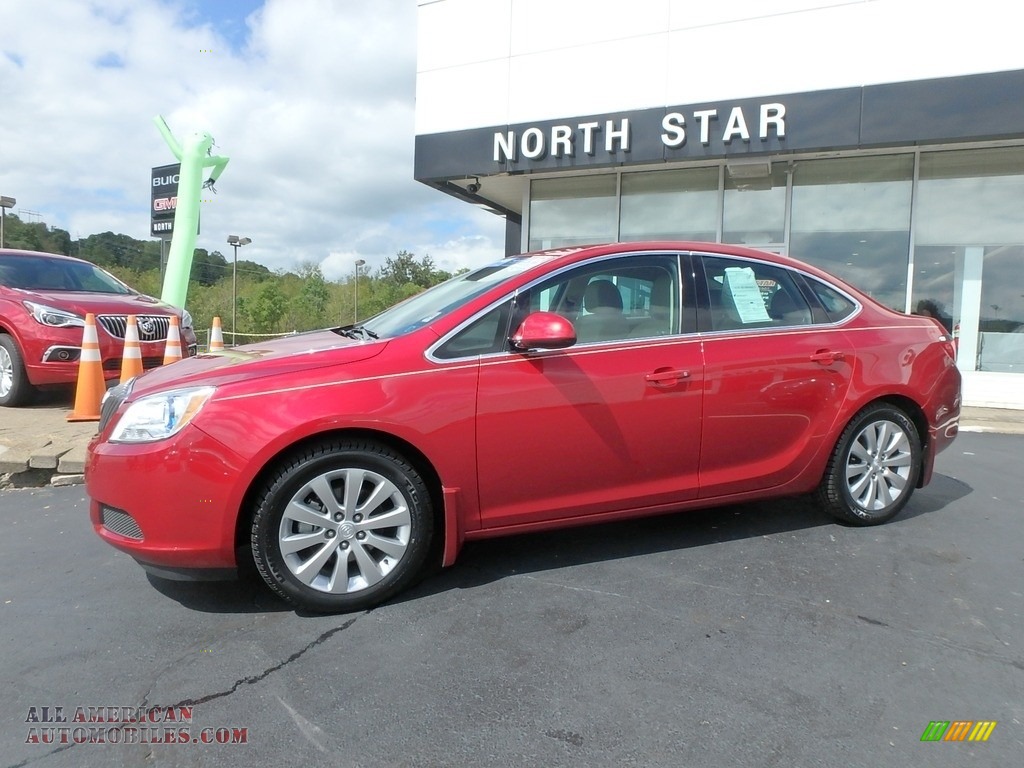 Crystal Red Tintcoat / Cashmere Buick Verano Verano Group