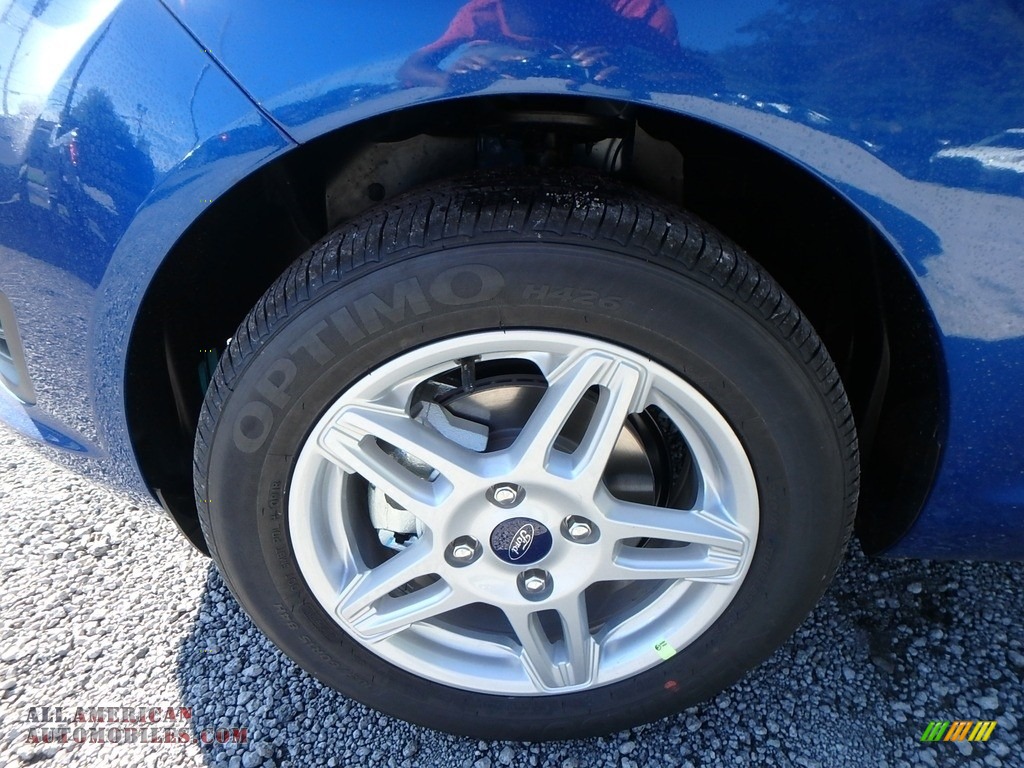 2018 Fiesta SE Hatchback - Lightning Blue / Charcoal Black photo #10