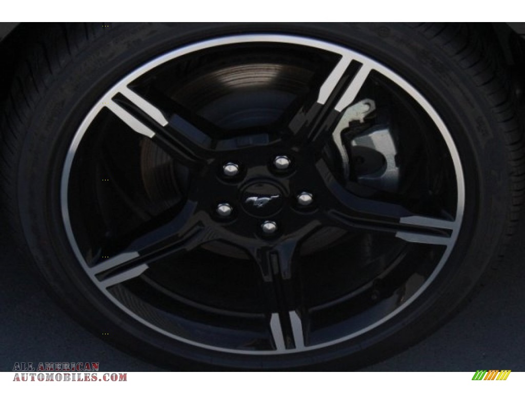 2019 Mustang California Special Fastback - Shadow Black / Ebony w/Miko Suede and Red Accent Stitching photo #6