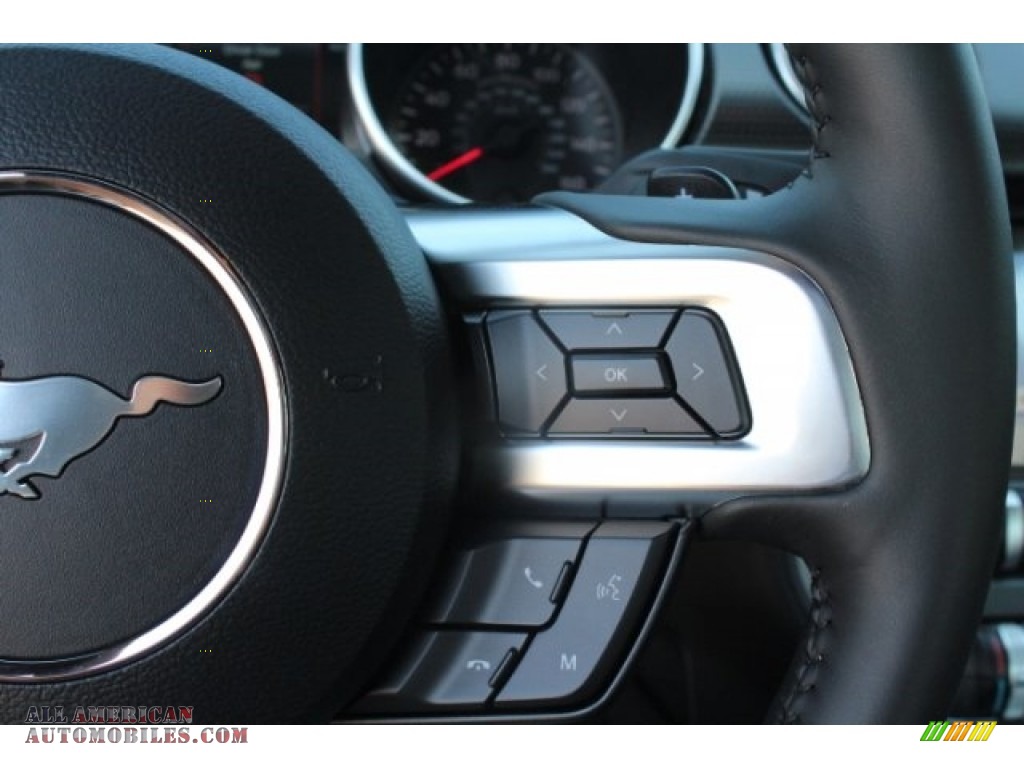 2019 Mustang California Special Fastback - Shadow Black / Ebony w/Miko Suede and Red Accent Stitching photo #23
