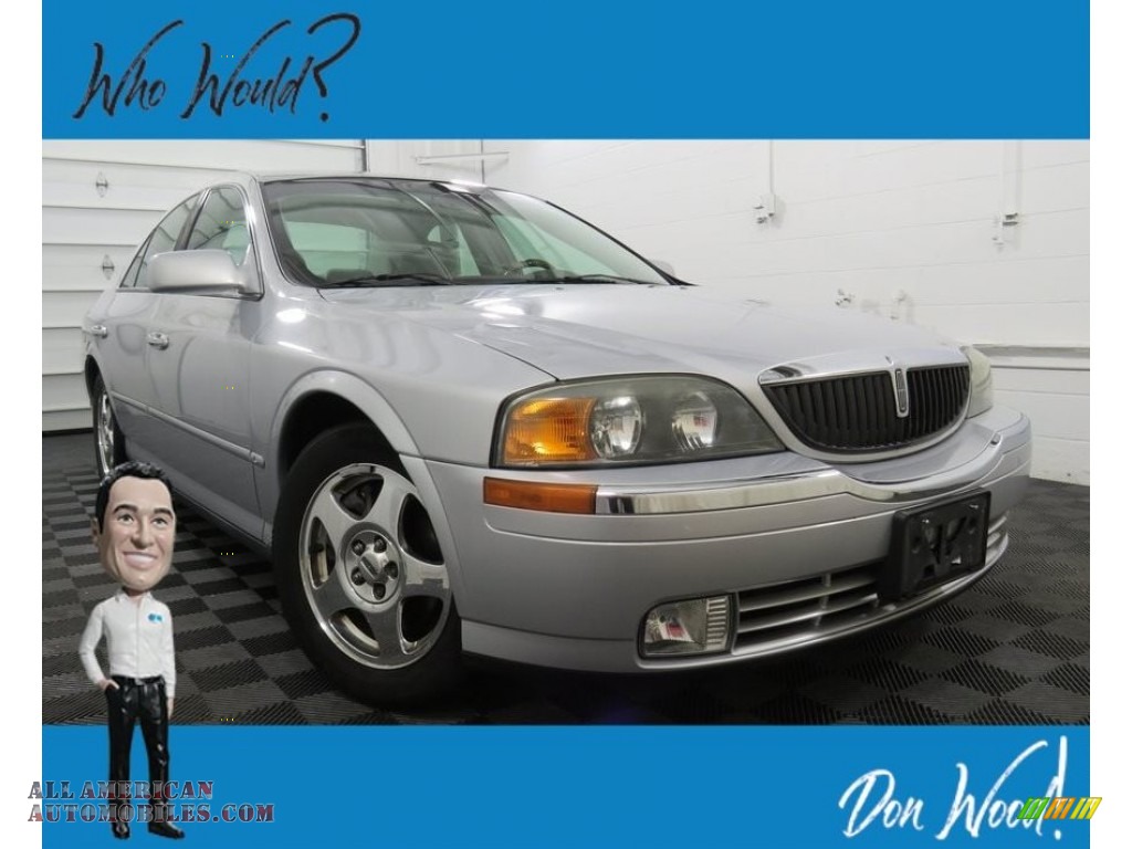 Silver Frost Metallic / Deep Charcoal Lincoln LS V6