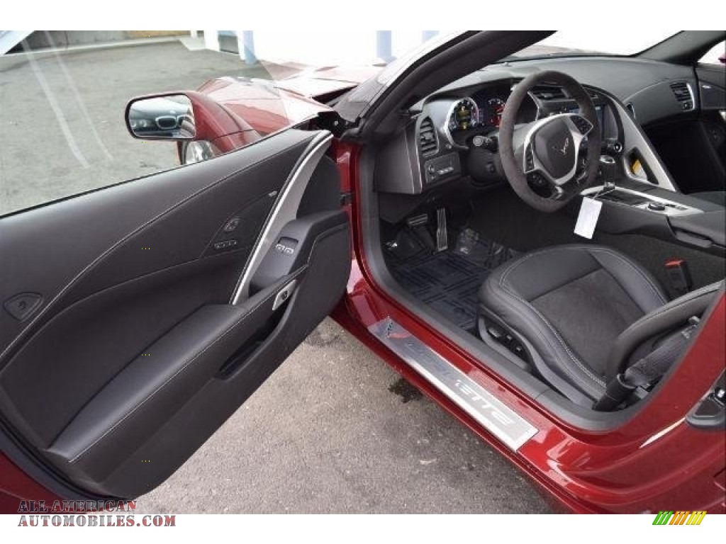2017 Corvette Stingray Coupe - Long Beach Red Metallic Tintcoat / Jet Black photo #13