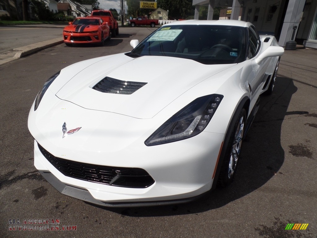 2019 Corvette Grand Sport Coupe - Arctic White / Black photo #4