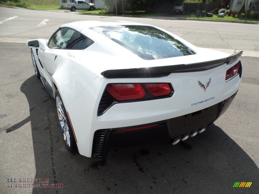 2019 Corvette Grand Sport Coupe - Arctic White / Black photo #8