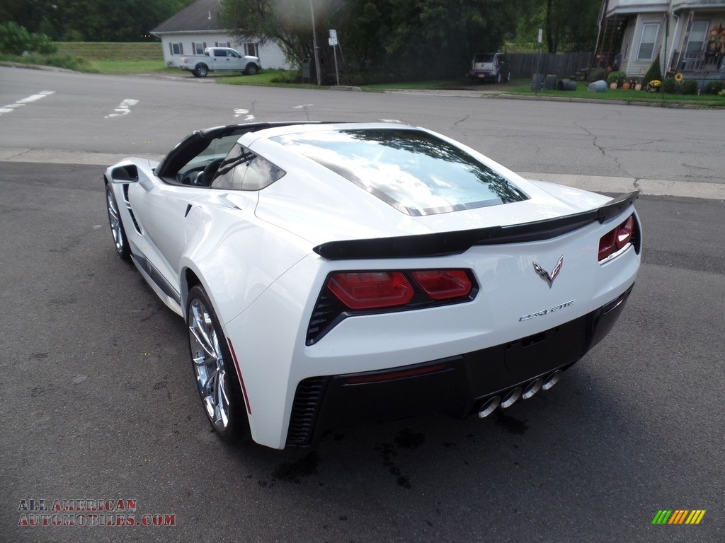 2019 Corvette Grand Sport Coupe - Arctic White / Black photo #15