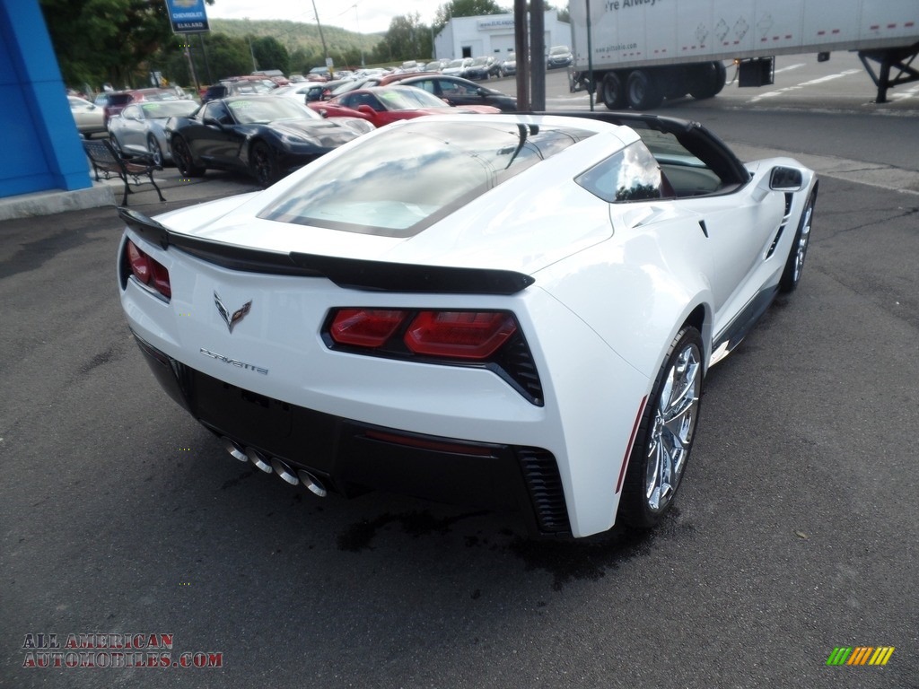 2019 Corvette Grand Sport Coupe - Arctic White / Black photo #16