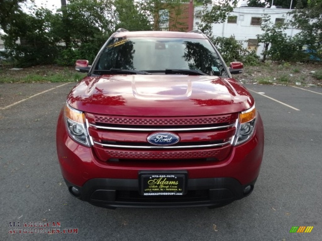 2015 Explorer Limited 4WD - Ruby Red / Charcoal Black photo #2