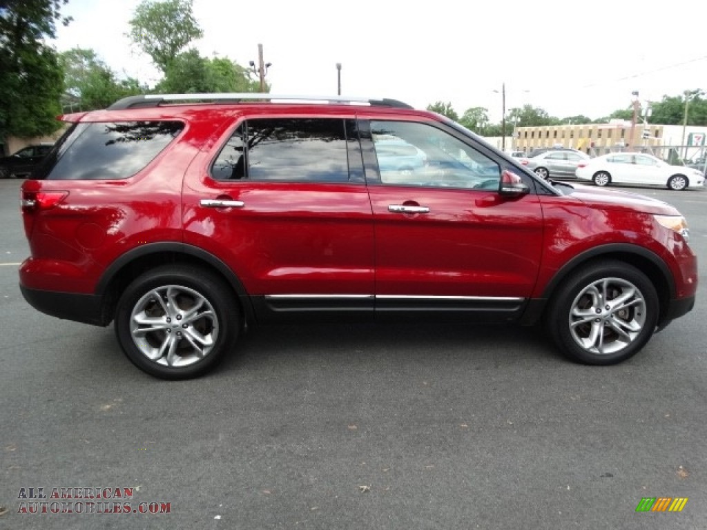 2015 Explorer Limited 4WD - Ruby Red / Charcoal Black photo #5