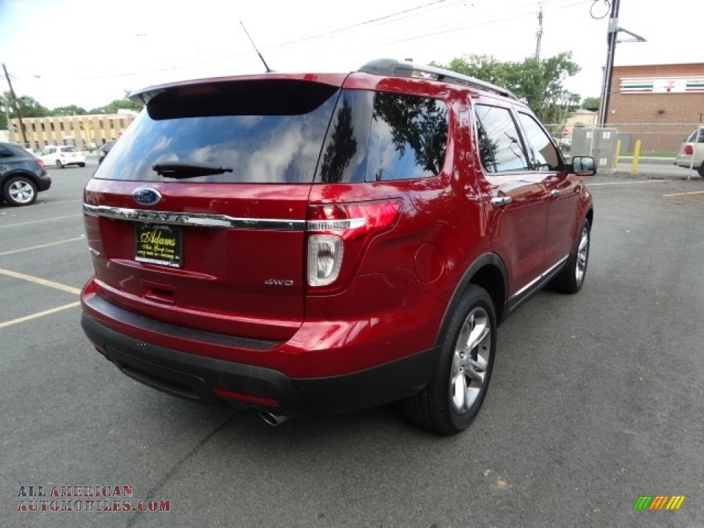 2015 Explorer Limited 4WD - Ruby Red / Charcoal Black photo #6