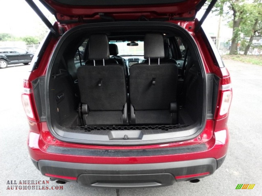 2015 Explorer Limited 4WD - Ruby Red / Charcoal Black photo #11
