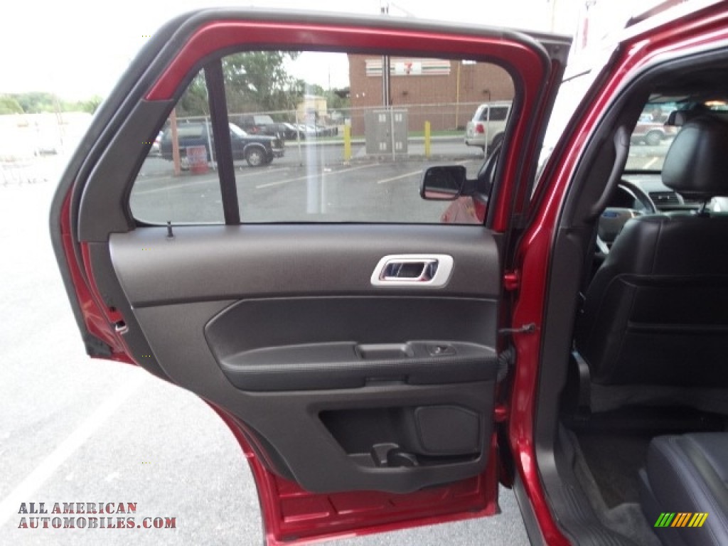 2015 Explorer Limited 4WD - Ruby Red / Charcoal Black photo #35