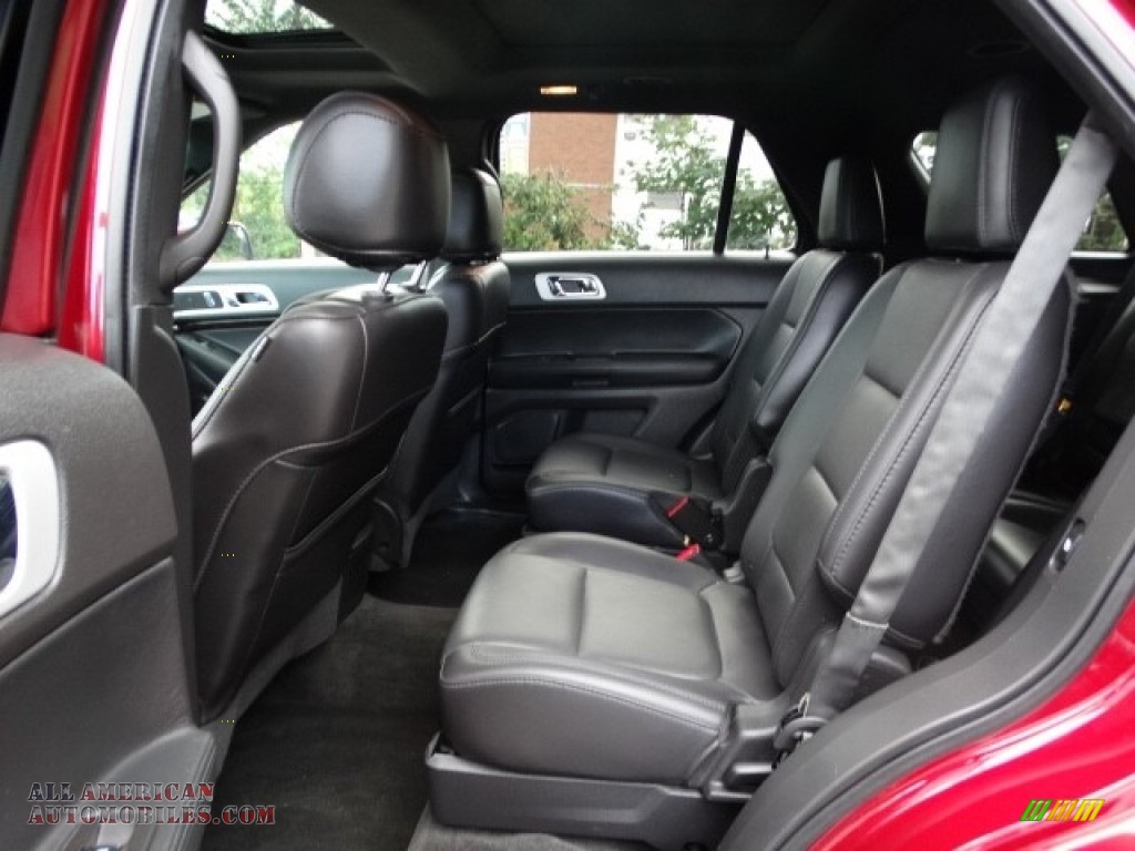 2015 Explorer Limited 4WD - Ruby Red / Charcoal Black photo #36
