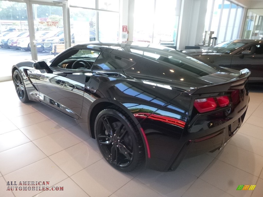 2019 Corvette Stingray Coupe - Black / Black photo #5