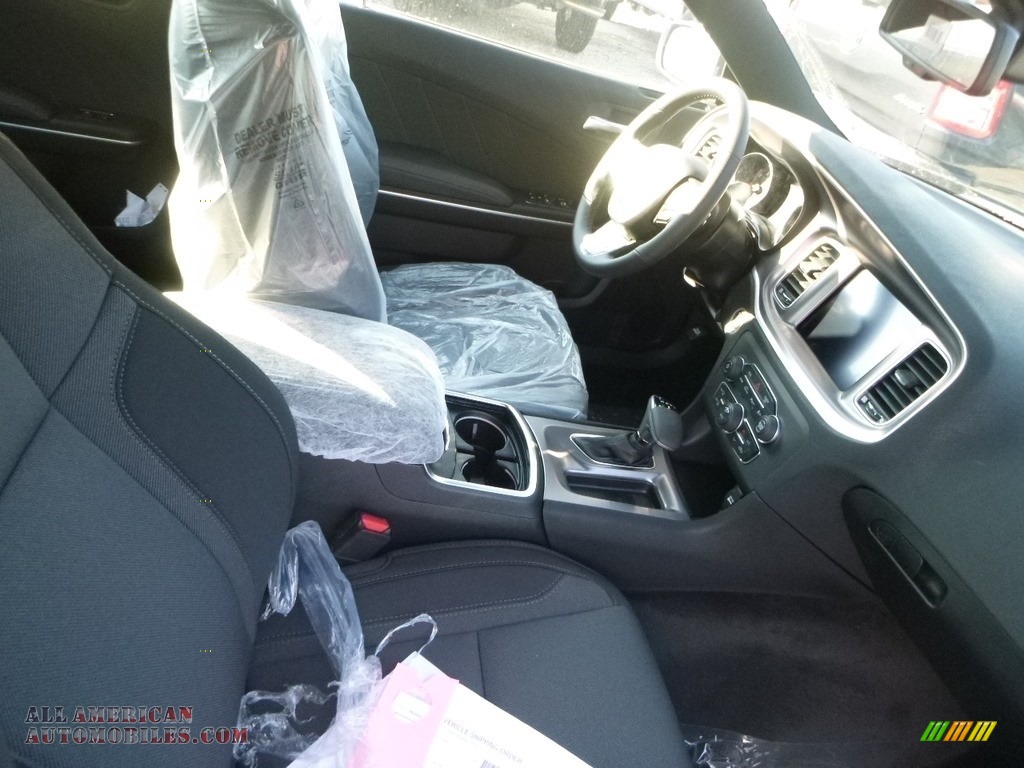 2019 Charger SXT AWD - Pitch Black / Black photo #9