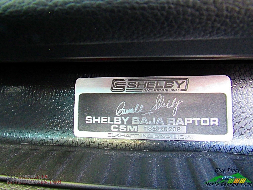 2018 F150 Shelby BAJA Raptor SuperCrew 4x4 - Lead Foot / Shelby BAJA Black/Red photo #44