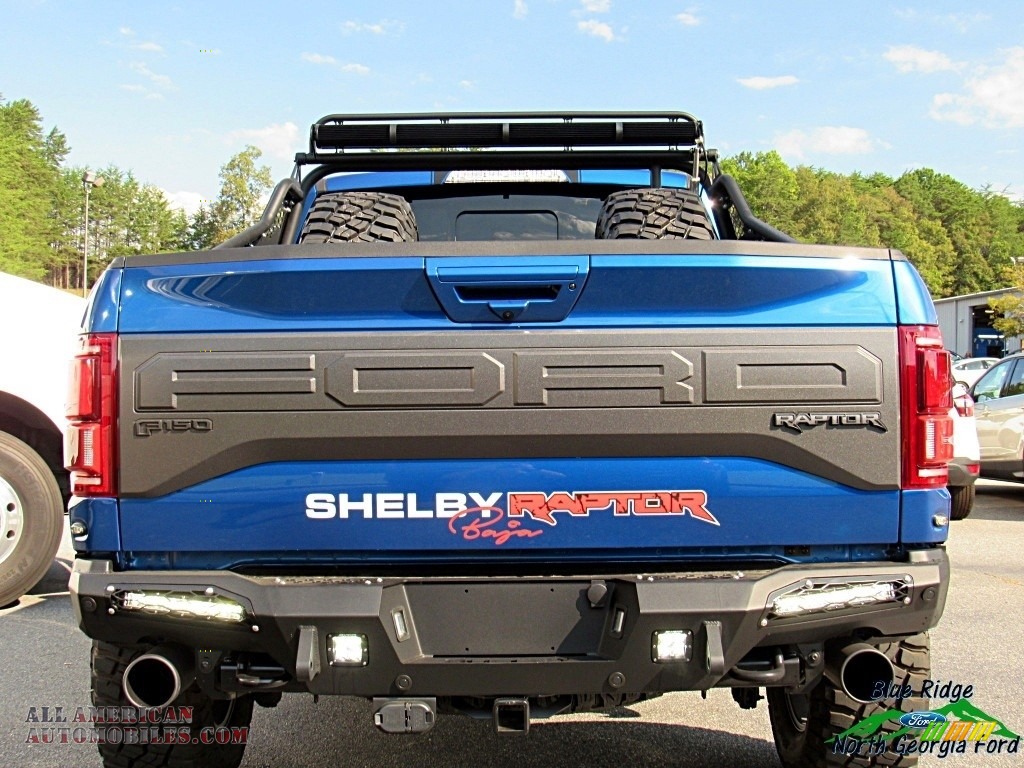 2018 F150 Shelby BAJA Raptor SuperCrew 4x4 - Lightning Blue / Shelby BAJA Black/Red photo #4