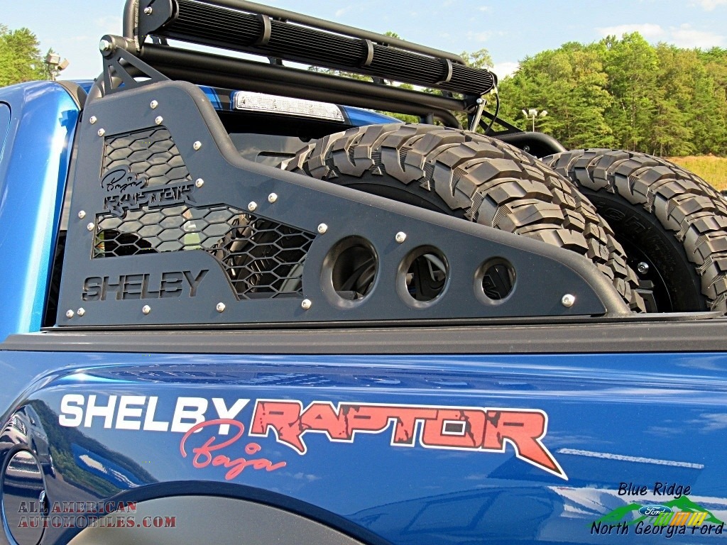 2018 F150 Shelby BAJA Raptor SuperCrew 4x4 - Lightning Blue / Shelby BAJA Black/Red photo #17