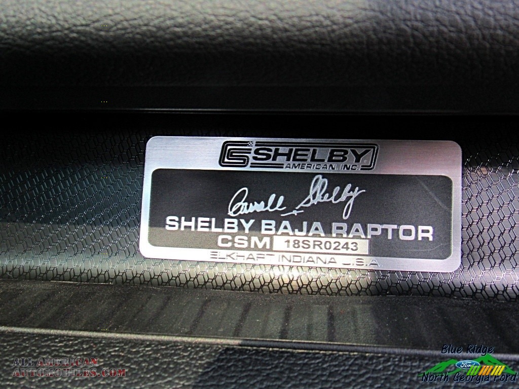 2018 F150 Shelby BAJA Raptor SuperCrew 4x4 - Lightning Blue / Shelby BAJA Black/Red photo #43