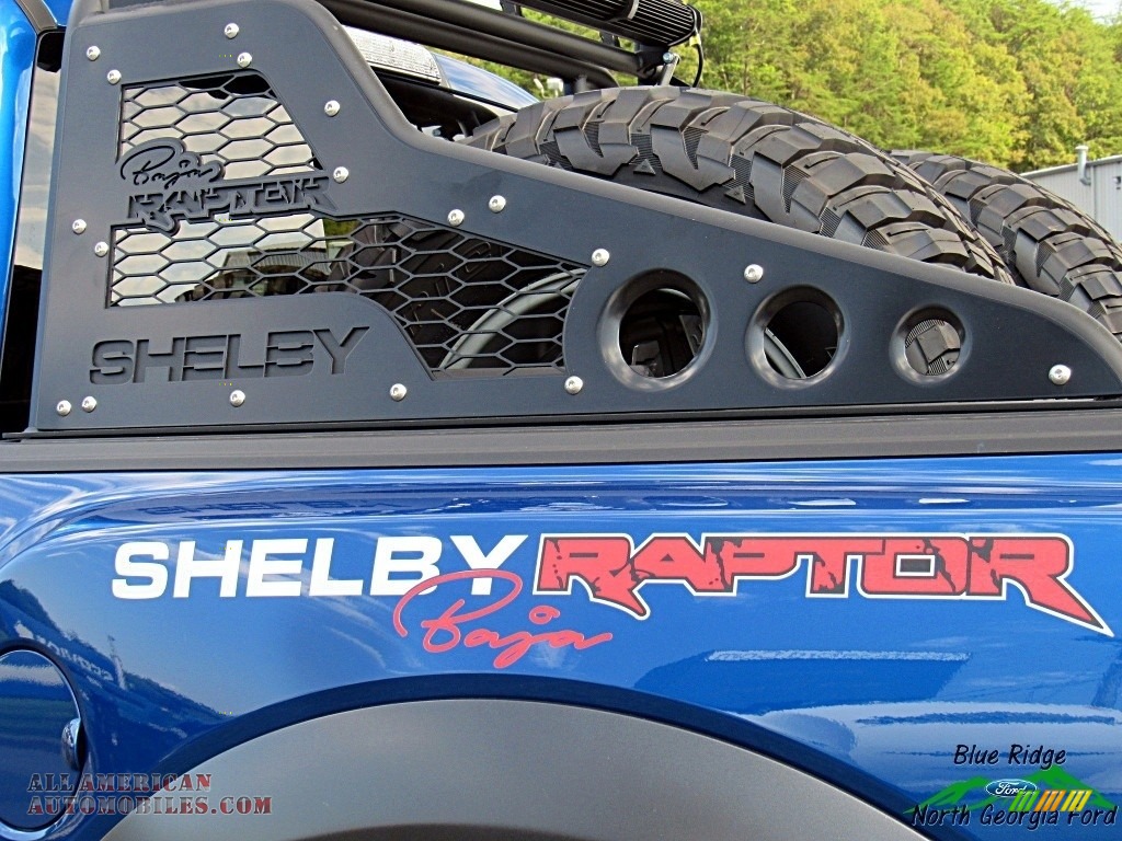 2018 F150 Shelby BAJA Raptor SuperCrew 4x4 - Lightning Blue / Shelby BAJA Black/Red photo #48