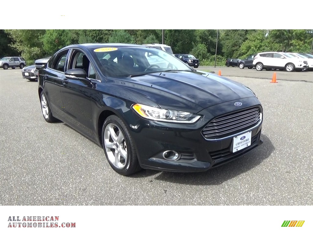Sterling Gray / Charcoal Black Ford Fusion SE EcoBoost