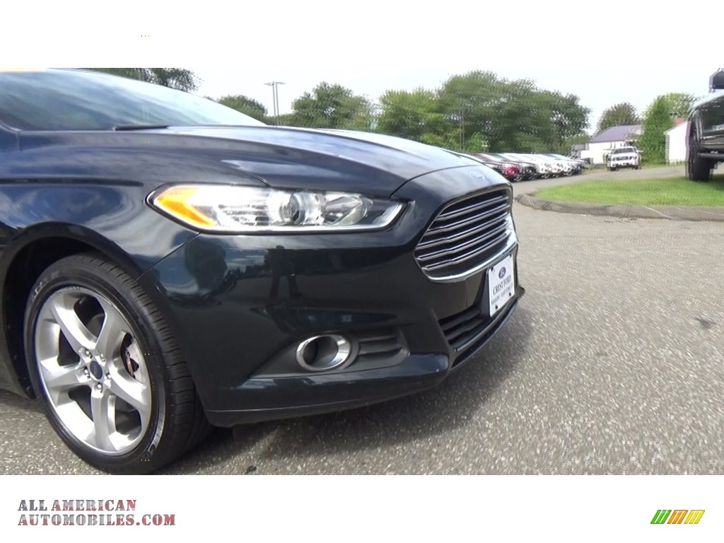 2014 Fusion SE EcoBoost - Sterling Gray / Charcoal Black photo #28
