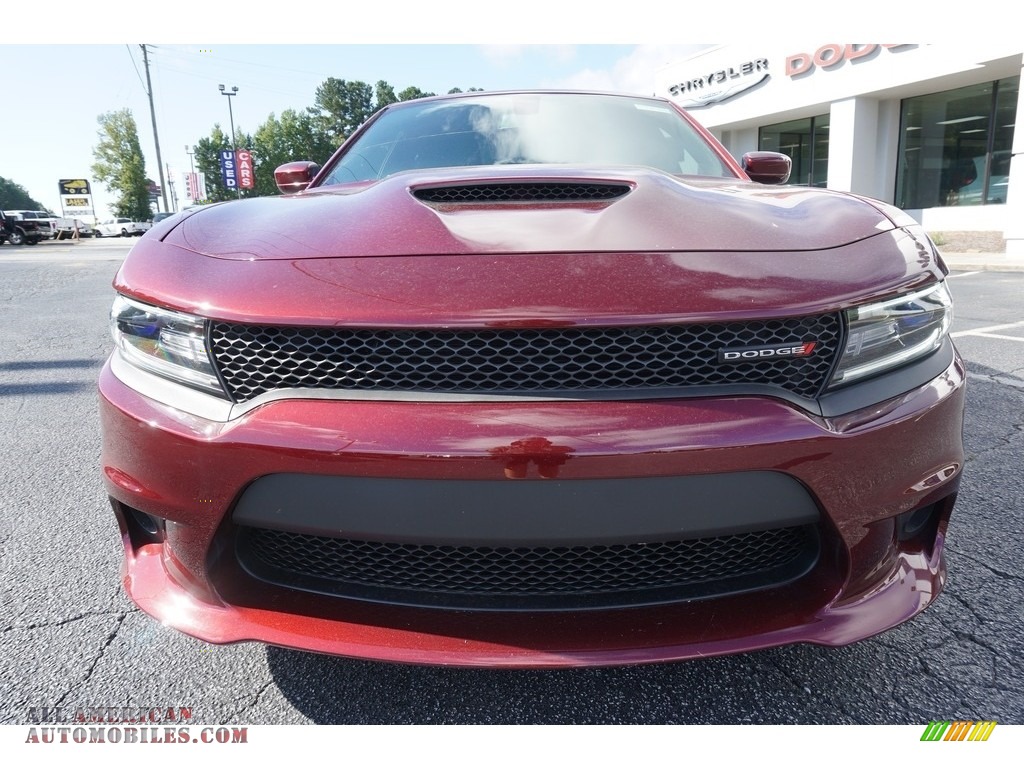 2018 Charger SXT Plus - Octane Red Pearl / Black photo #2