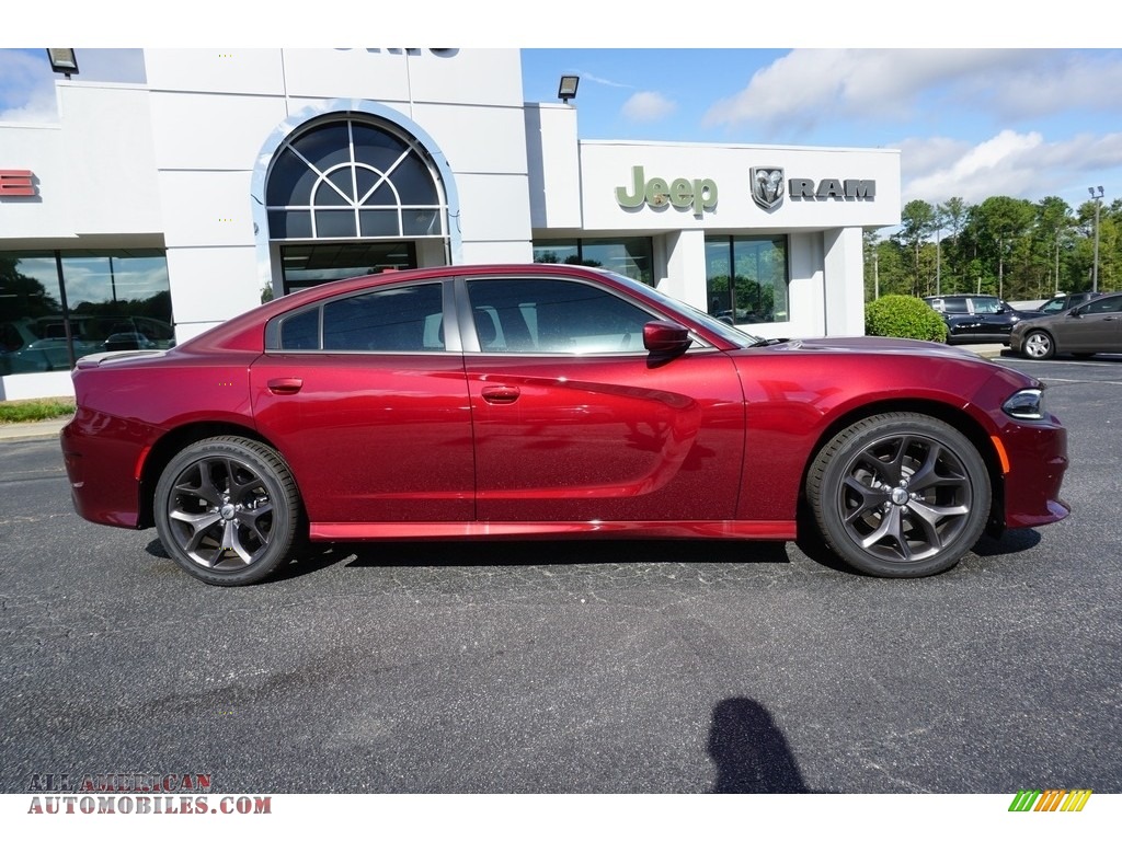 2018 Charger SXT Plus - Octane Red Pearl / Black photo #10