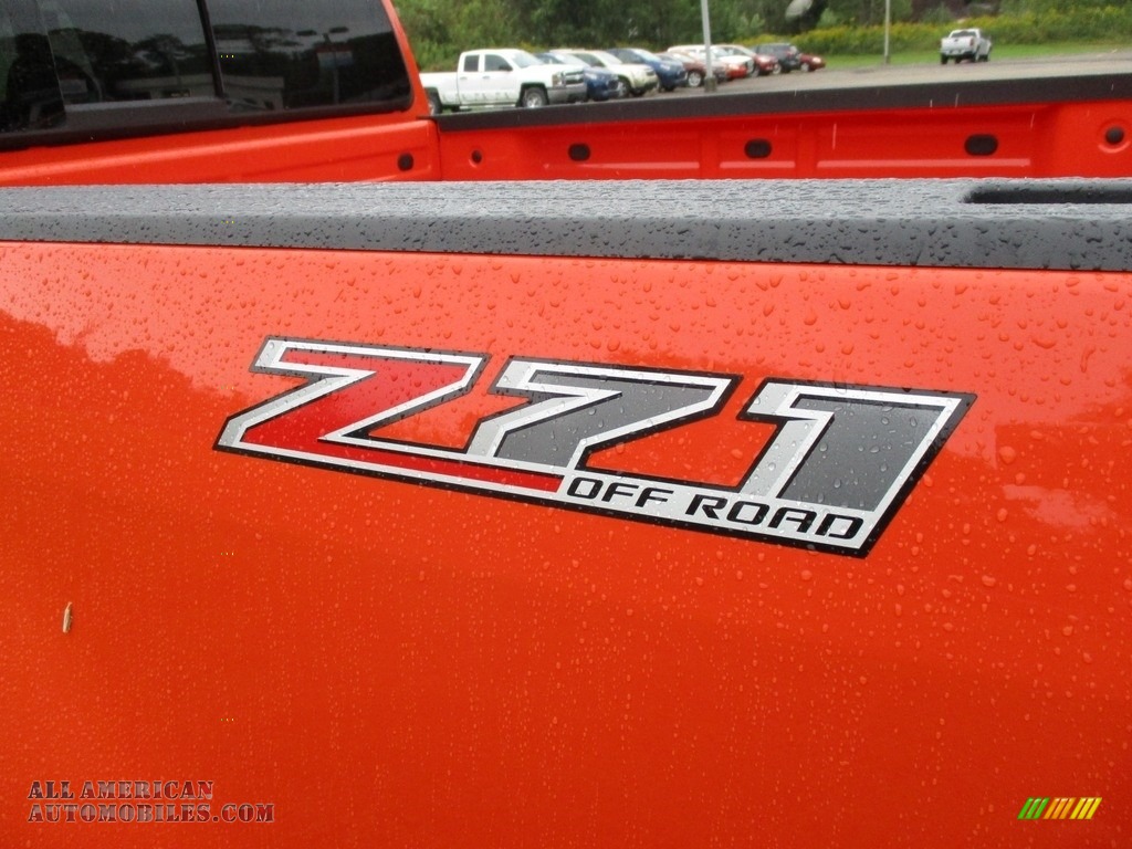 2019 Colorado Z71 Crew Cab 4x4 - Crush (Orange) / Jet Black photo #7