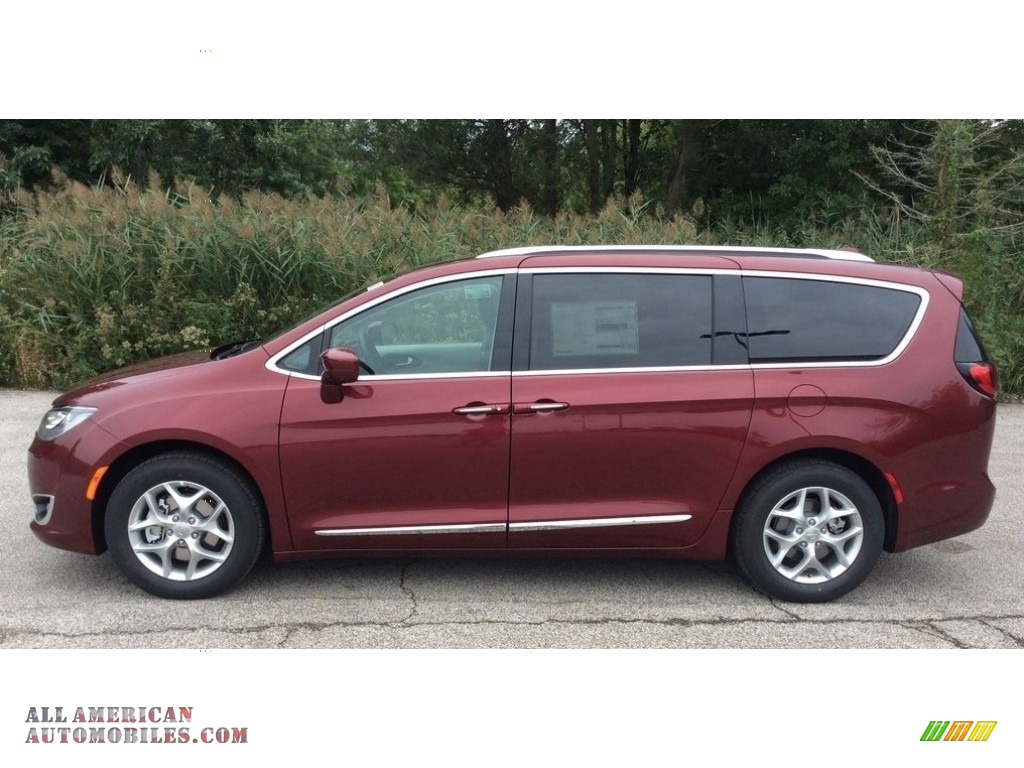 2019 Pacifica Touring L Plus - Velvet Red Pearl / Black/Alloy photo #3