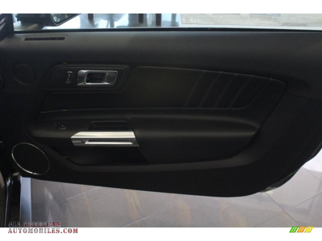 2019 Mustang GT Premium Convertible - Magnetic / Ebony photo #22