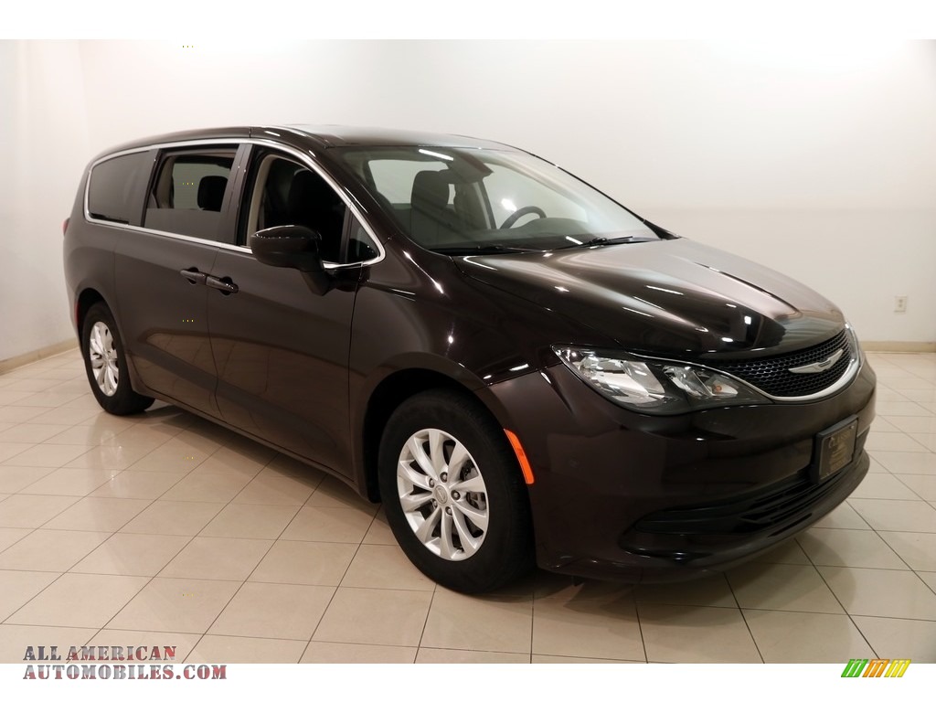 2017 Pacifica Touring - Dark Cordovan Pearl / Black/Alloy photo #1