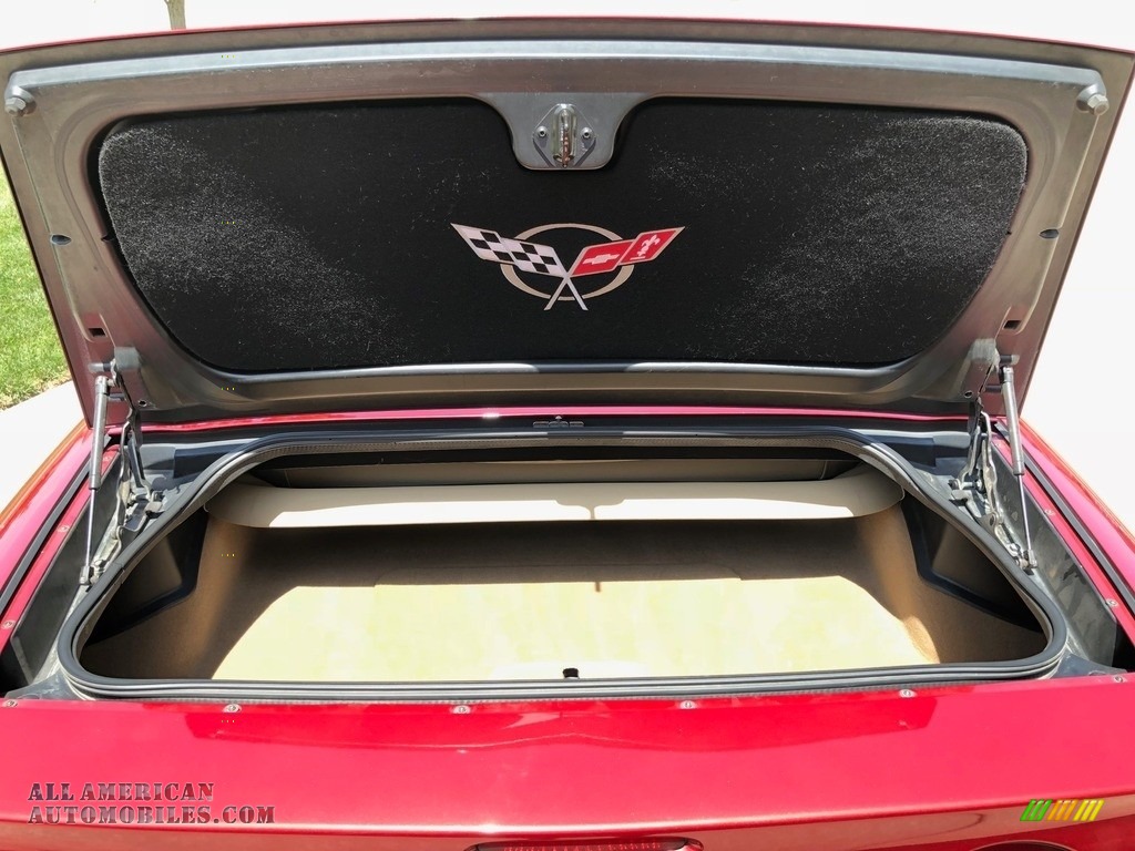 2001 Corvette Convertible - Magnetic Red II Metallic / Light Oak photo #20