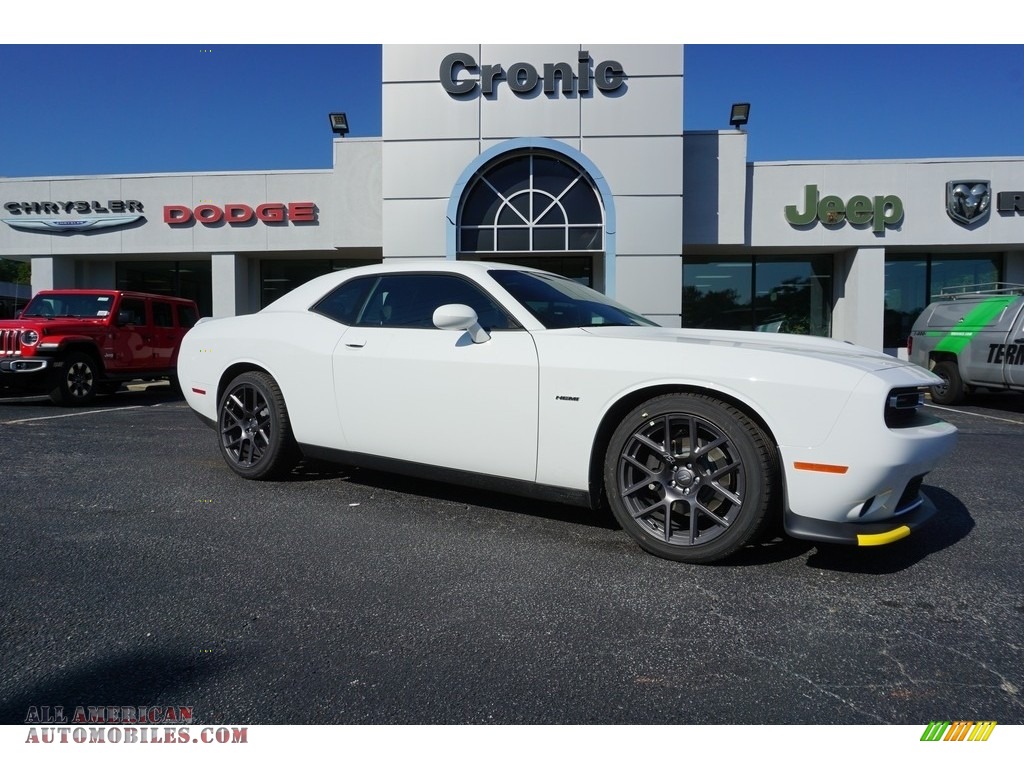 2019 Challenger R/T - White Knuckle / Ruby Red/Black photo #1